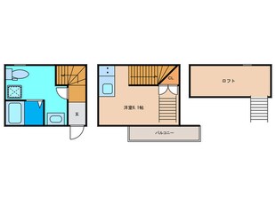 アースクエイク豊Ⅱの物件間取画像